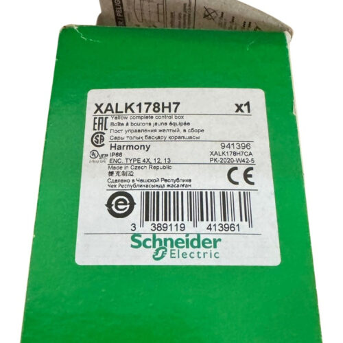Caja De Paro De Emergencia Xalk178h7 Rojo