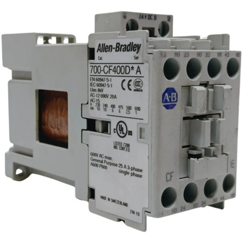 700-cf400d* Allen Bradley Contactor Bobina 24vdc Trifasico