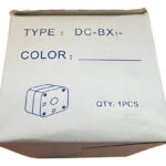 Caja Paro De Emergencia Dc-bx1 Negro