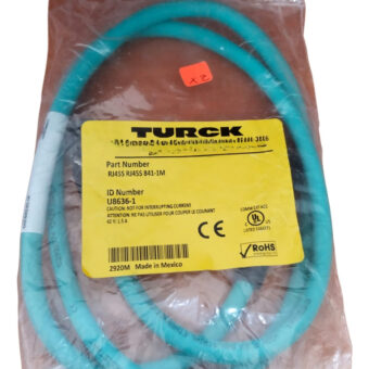Turck Rj45s Rj45s 841-1m Cable Ethernet Dual