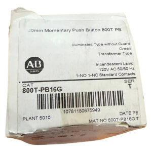 Allen Bradley 800t-pb16g Pulsador 800t Verde