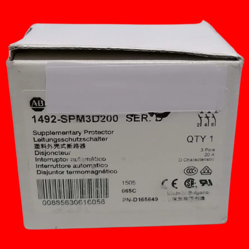 Interruptor Magnetotermico Allen Bradley 1492-spm3d200