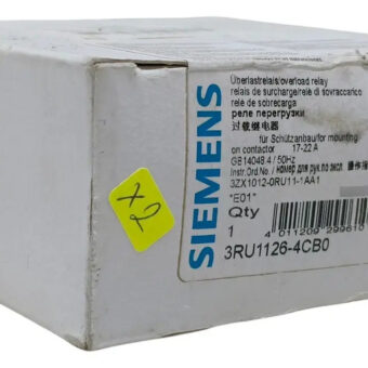3ru1126-4cb0 Siemens Relevador Bimetalico S0 17-22 A