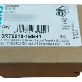 Siemens 3rt6018-1bb41 Contactor