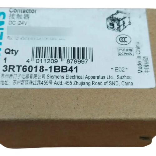 Siemens 3rt6018-1bb41 Contactor