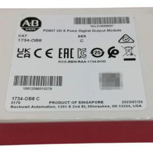 Allen-bradley  1734-ob8 Digital Output Module 8-pts 24vdc