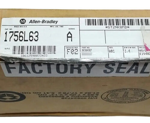 Allen Bradley 1756-l63 Controllogix Procesador Ser A Fw 1.4