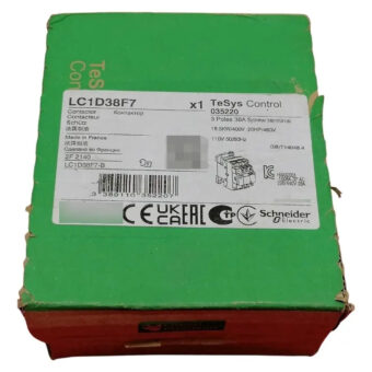 Lc1d38f7 Schneider Electric Contactor Tesys D-3p 3 Na