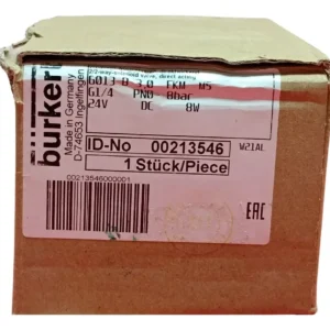 Burkert - 00213546 Electroválvula 2/2 Vías Acción Directa