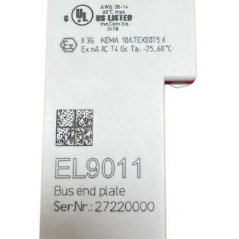 Cubierta Para Contacto De Bus Beckhoff El9011