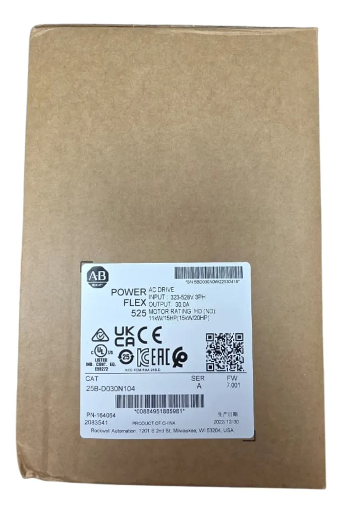 Allen Bradley 25b-d030n104 Variador De Frecuencia Powerflex - Imagen 2