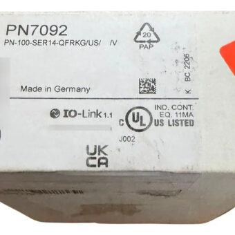 Pn7092 Ifm Efector Detector De Presion Electronico 0-100