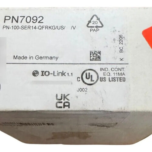 Pn7092 Ifm Efector Detector De Presion Electronico 0-100