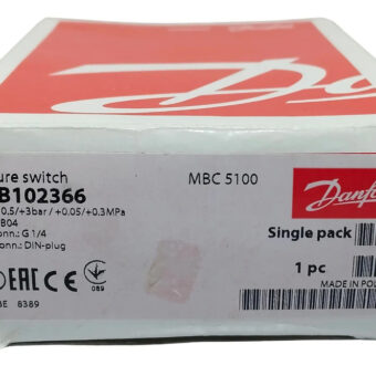 Danfoss 061b102366 Mbc 5100 Presostato De Alta Resistancia