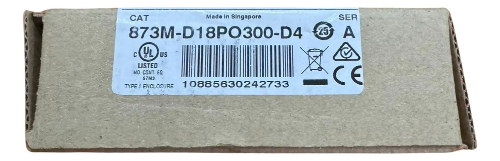 Allen Bradley 873m-d18po300-d4 Sensor De Ultrasonidos 300mm