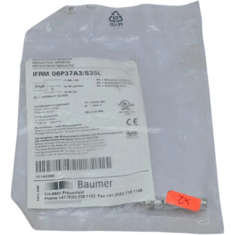 Baumer 06p37a3/s35l Interruptor De Proximidad Inductivo