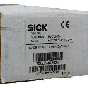 Sick I200-e0323 Interruptor De Seguridad ( Sin Llave ) Amarillo