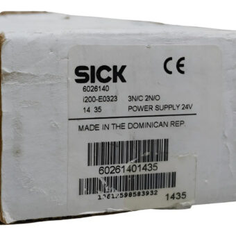 Sick I200-e0323 Interruptor De Seguridad  ( Sin Llave ) Amarillo
