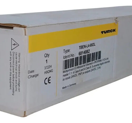 Tben-l4-8iol Turck Ethernet Comm. Station Module 8