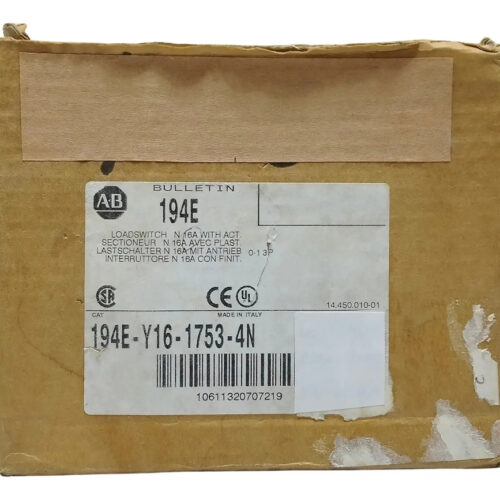 Allen Bradley 194e-y16-1753-4n Interruptor De Carga