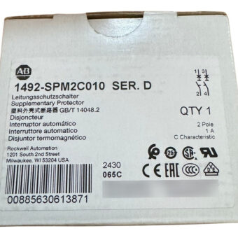 Allen Bradley 1492-spm2c010 1 Amp Supplementary Protector