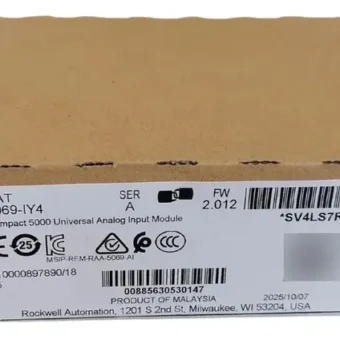 Allen Bradley Cat 5069-iy4 Analog Input