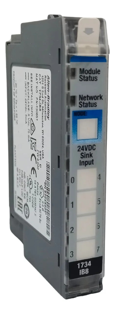 1734-ib8 Point Digital Dc Input Module Allen Bradley - Imagen 2
