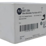 800t-d6a Allen-bradley Boton Pulsador Hongo Rojo 1no-1nc Rojo