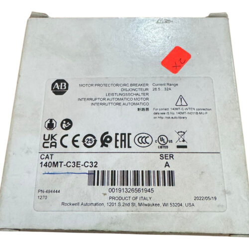140mt-c3e-c32 Allen Bradley Disyuntor De Protección De Motor