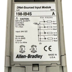 Allen-bradley 198-ib4s Ser. Un Módulo De Entrada*