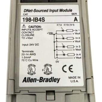 Allen-bradley 198-ib4s Ser. Un Módulo De Entrada*