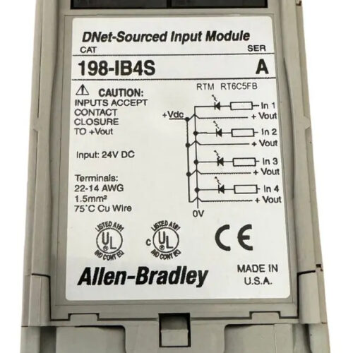 Allen-bradley 198-ib4s Ser. Un Módulo De Entrada*