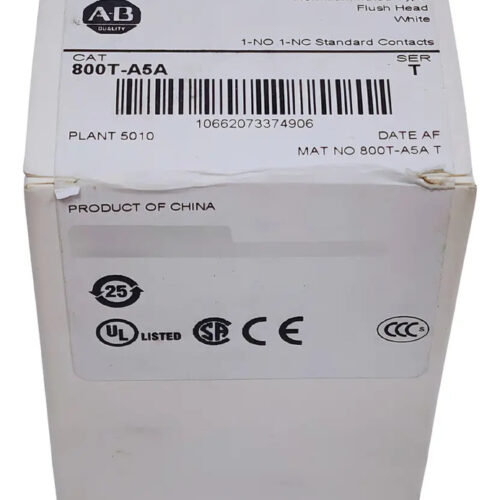 Pulsador Allen-bradley 800t-a5a Blanco Industrial