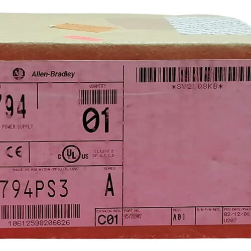1794-ps3 Allen Bradley Power Supply Flex I/o 120/220 Volt Ac