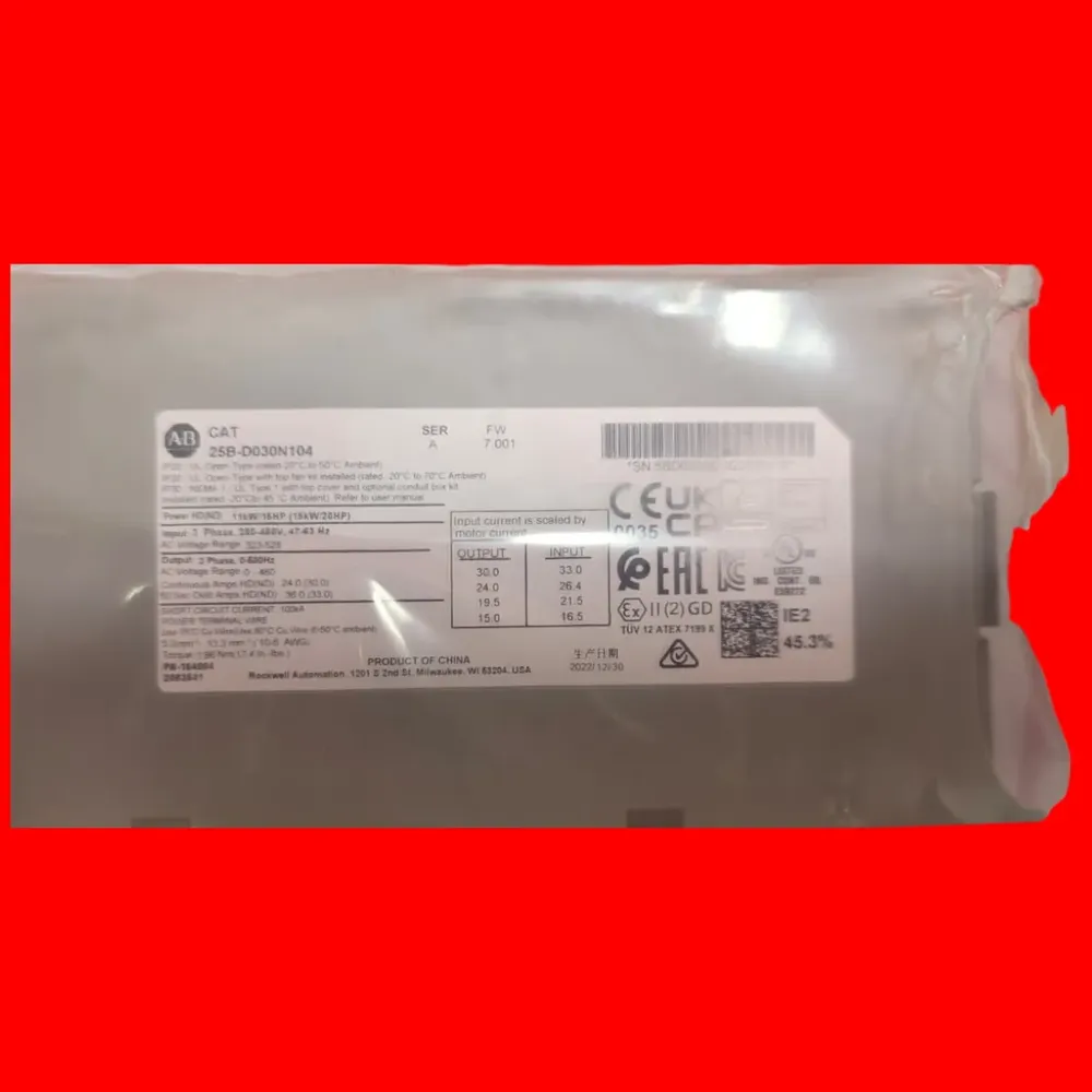 Allen Bradley 25b-d030n104 Variador De Frecuencia Powerflex - Imagen 6