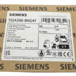 5sj4206-8hg41 Siemens Int Termomag P/riel 2p 6a D 14ka 440va