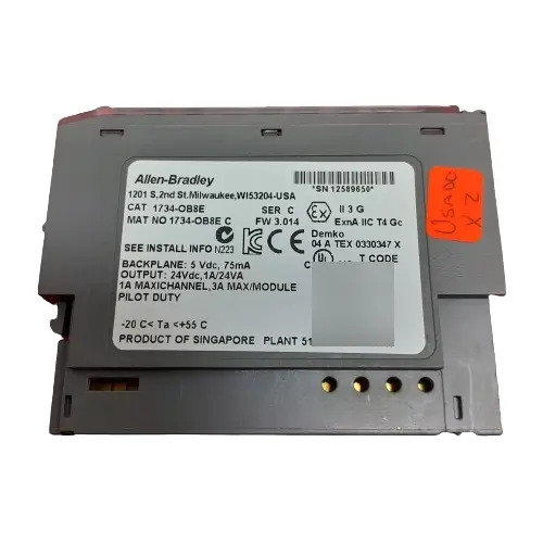Allen Bradley 1734-ob8e Point Io 8 Salidas A 24 Vcd