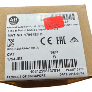 1794-ie8 Allen-bradley Flex I-o Input Module Analog 12bit 8