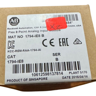 1794-ie8 Allen-bradley Flex I-o Input Module Analog 12bit 8
