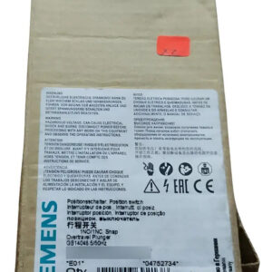 Siemens Interruptor De Límite 3se5112-0cc02 Agua