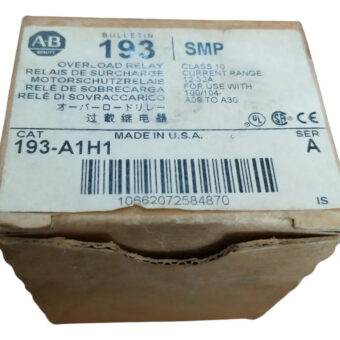 193-a1h1 Allen-bradley Relevador De Sobrecarga 12-32a