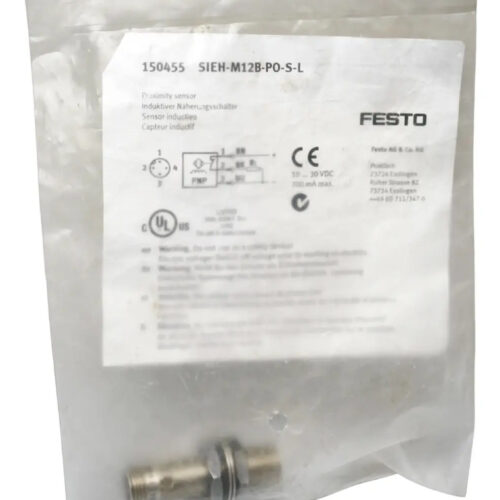 150454 Festo Sieh-m12b-po-s-l Proximity Switch