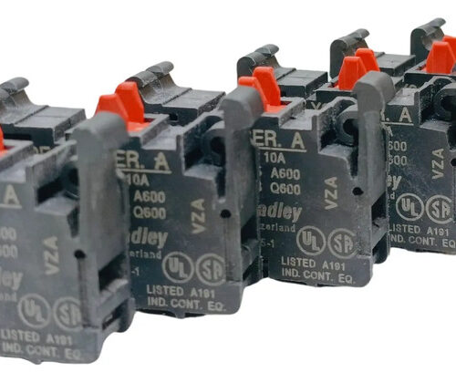 Lote 6 Pz 800f-x01 Block De Contacto 1 N.c. Power Industrial