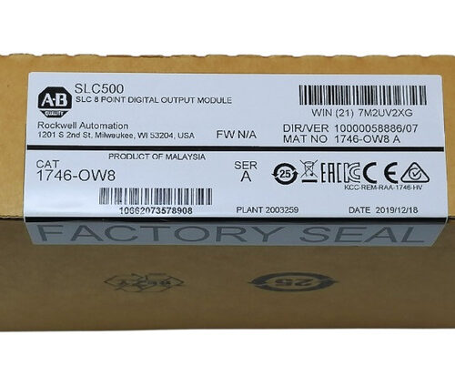 Slc500 1746-ow8 Módulo De Entradas Allen Bradley