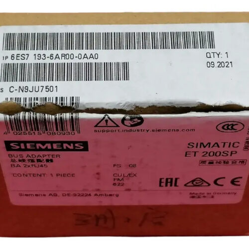 Siemens 6es7 193-6ar00-0aa0 Simatic Et 200sp Adaptador