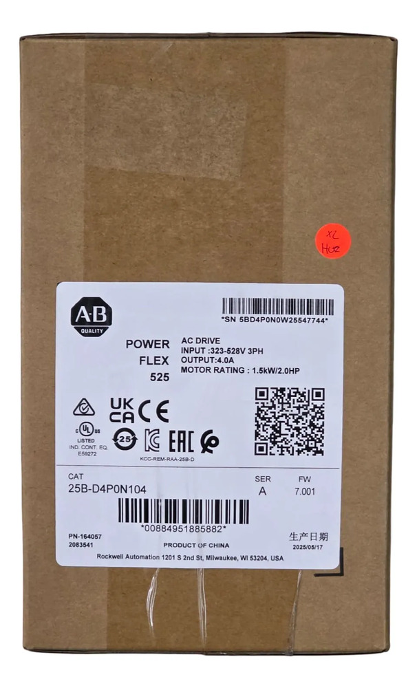 Variador De Frecuencia Allen-bradley 25b-d4p0n104 4a 2hp - Imagen 2