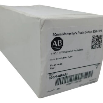 Allen Bradley 800h-ar6af Pulsador Momentáneo Rojo