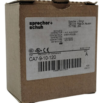 Sprecher+schuh Ca7-9-10-120 Contactor Eléctrico