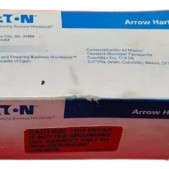 Arrow Hart Enchufe, 7411c, 20a 120/208v, 3ph, 4p4w H/l Gy