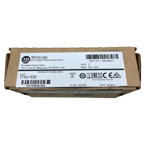 Allen-bradley 1762-iq8 Micrologix 8 Módulo De Entradas Alle